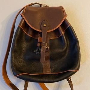 Dooney & Bourke leather backpack